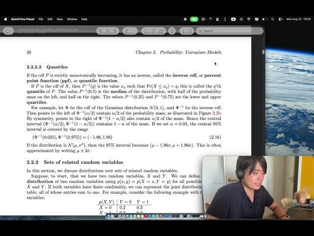 Probability theory: inverse function and quantile
