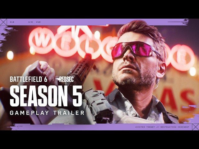 Battlefield 6 Season 5 Las Vegas Gameplay Trailer