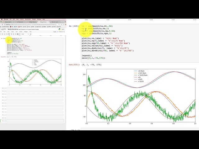 Taking Derivatives II