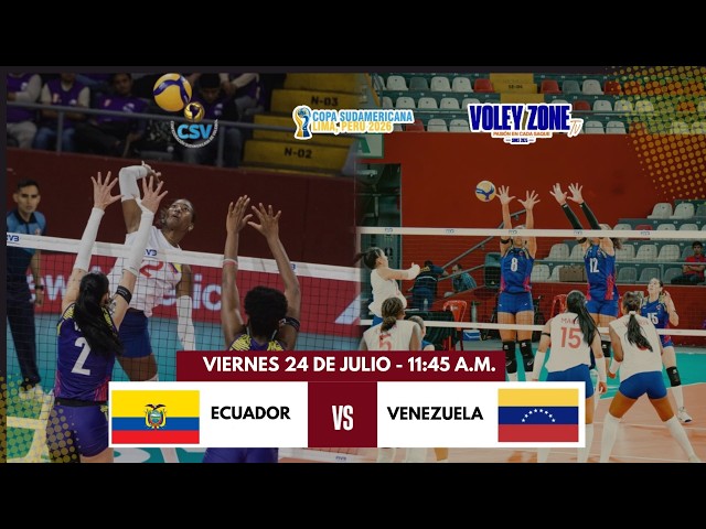 VENEZUELA VS. ECUADOR - 2026 SOUTH AMERICAN CUP LIMA PERU