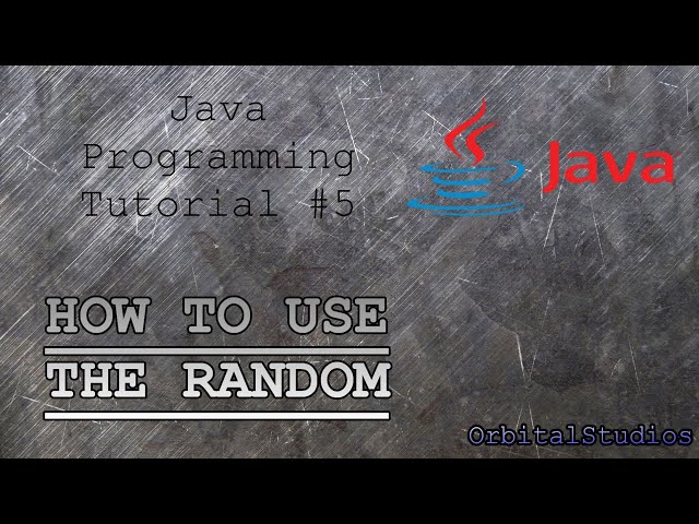 Beginner Java Programming Random Tutorial!! How To Program A Random Object In Java FOR BEGINNERS!!