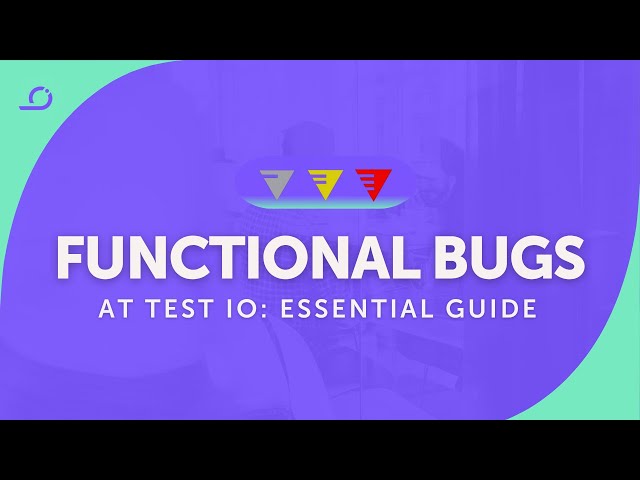 Functional Bug Testing: Test IO's Complete Guide to Software Bug Detection