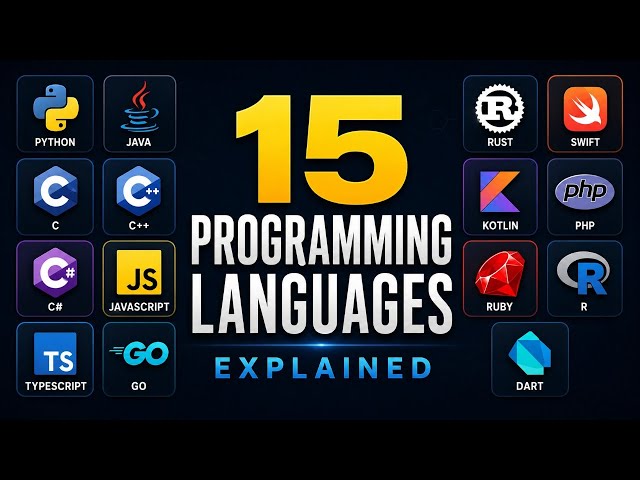 Choose Your Programming Language Based on What You Want to Build