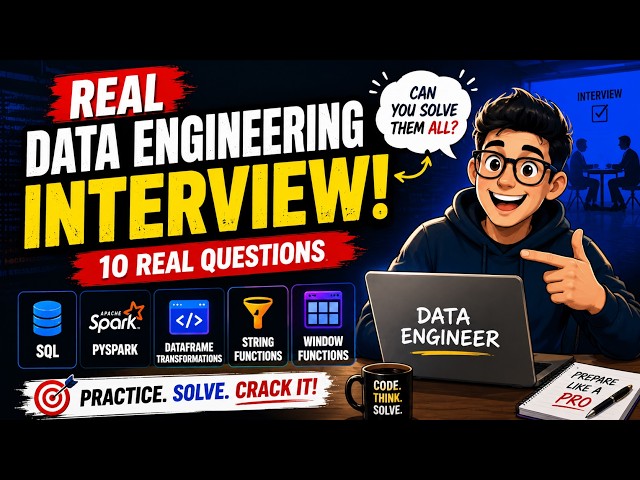 Rakuten Data Engineering Interview Experience | Real SQL & PySpark Questions #bigdata #dataengineer