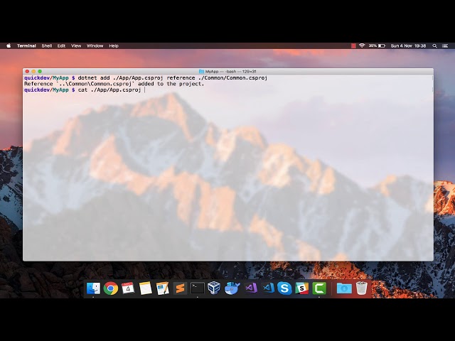 Adding a Class Library to your Project