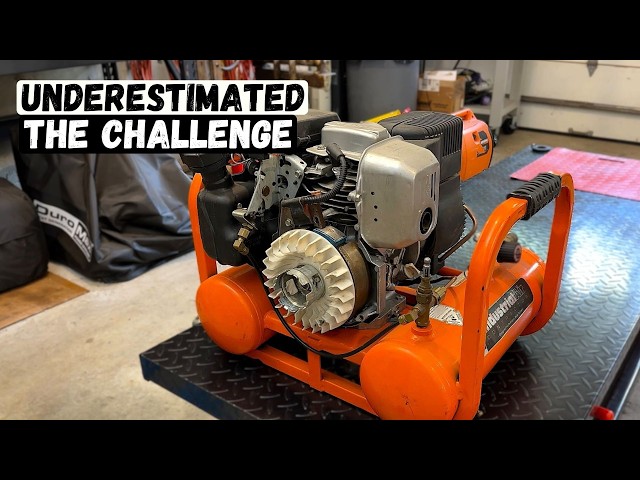 This Air Compressor Broke My Neighbors Finger! - Can We Fix It?