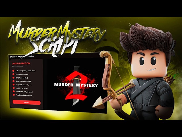 Best Mm2 Script  🌊⛱️ SUMMER UPDATE AUTO FARM SCRIPT | MURDER MYSTERY 2 SCRIPT | KEYLESS!