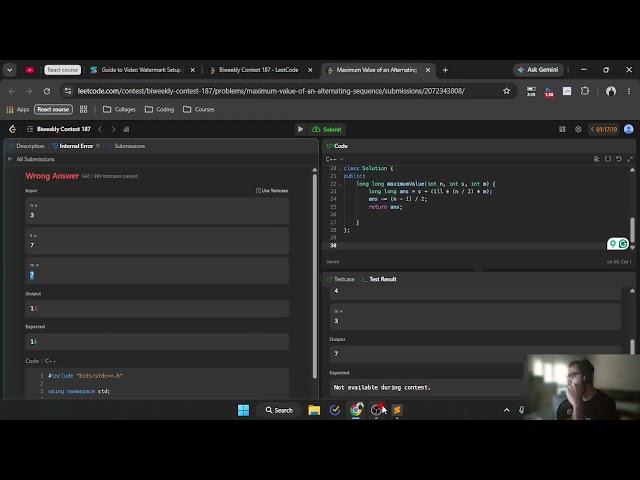 LeetCode Biweekly Contest 187 | Problems A, B, C & D (Upsolved)