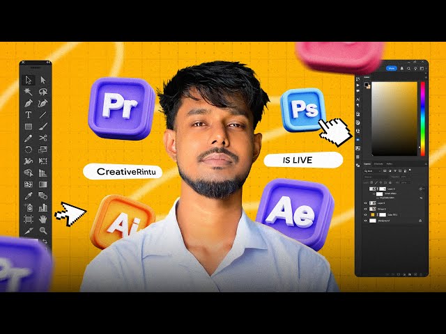 🔴 Live Logo Design Process | Watch Me Create a Professional Logo from Scratch