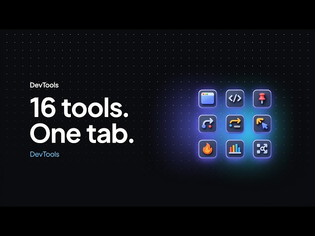 DevTools: Your New Web Dev Toolbox
