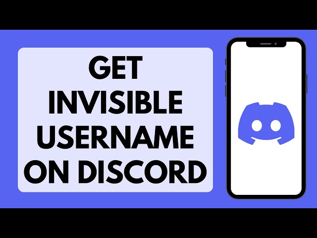 How To Get Invisible Username On Discord 2026 (Full Tutorial)
