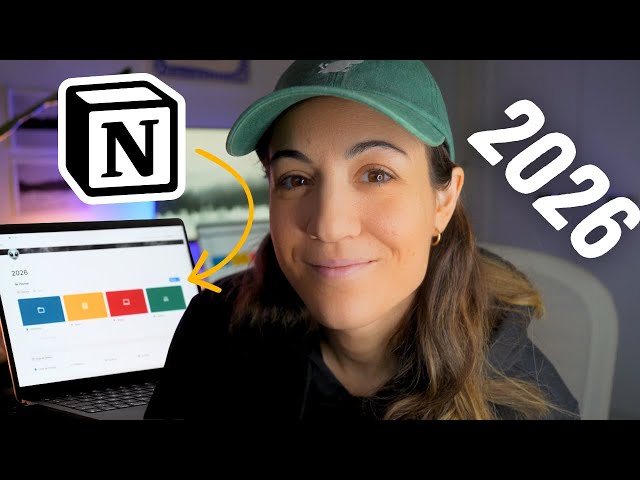 Tour completo por mi Notion 2026 🧠 Planificación, proyectos, hábitos y finanzas