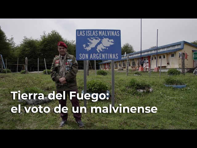 Tierra del Fuego: el voto de un malvinense