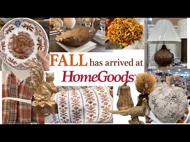New FALL decor 2026 at HomeGoods, Home Goods Fall, Home Goods Fall shop with me 2026, Fall decor 