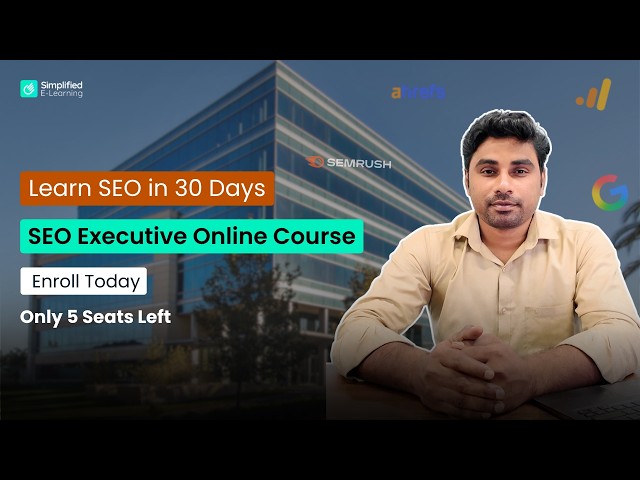 Learn SEO in 30 Days for Just ₹10,000 | Online SEO Course Starting September 28th.