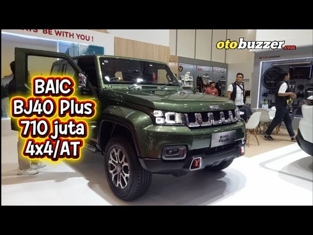 BAIC BJ40 Plus 4x4 AT Rp 710 Juta! SUV Off-Road Gagah Bertenaga Turbo [Bedah Fitur & Spesifikasi]