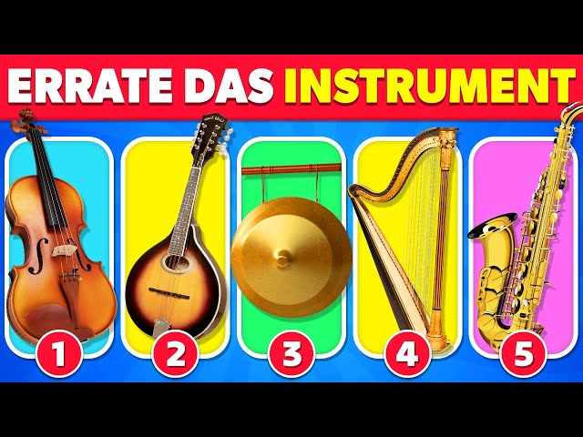 Guess the musical instrument by its sound 🎹🪄🎶 | Musical instrument quiz | Instrument sounds