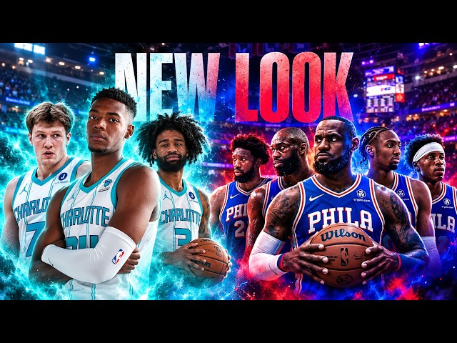 🔥NEW LOOK 76ERS vs HORNETS! | LeBron JAMES & Jaylen BROWN - NBA 2K27 Full Game CPU vs CPU🏀