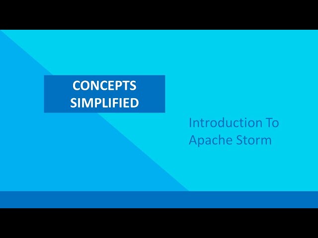 Introduction to Apache Storm