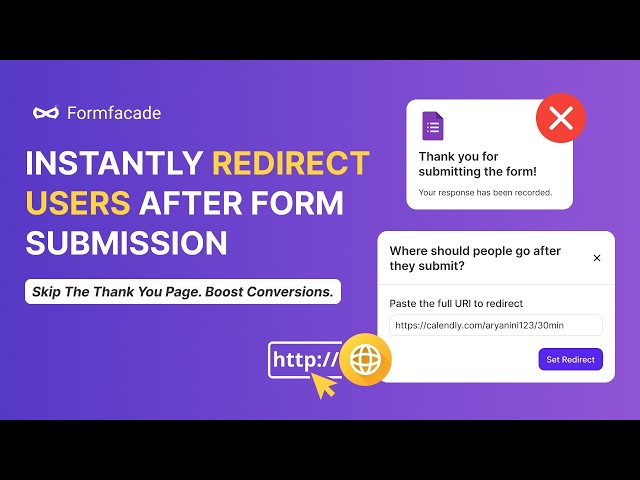 How to Redirect Google Forms to a Custom URL After Submit