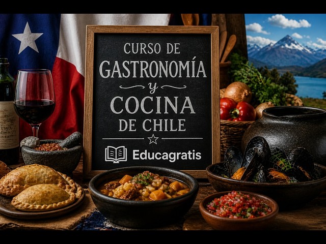 Curso Gratis de Gastronomía y Cocina Chilena