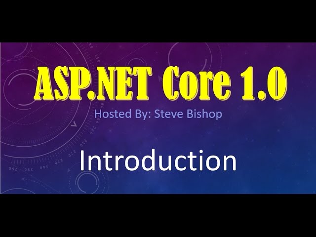 1. (ASP.NET Core 1.0 & MVC) Introduction