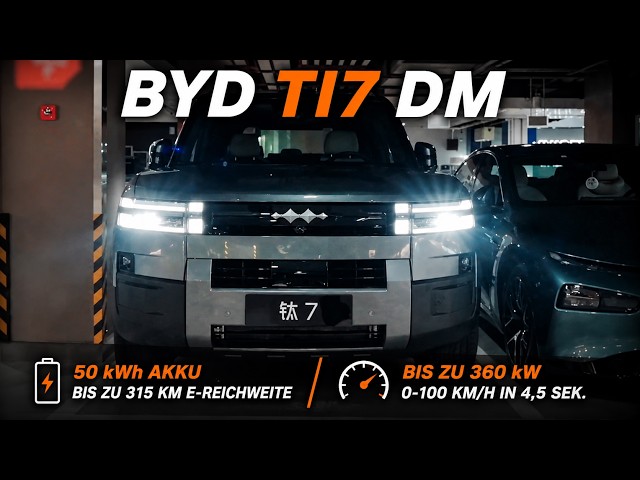 2027 BYD Fang Cheng Bao Bao Ti7 DM Long-Range with 315 km Electric Range