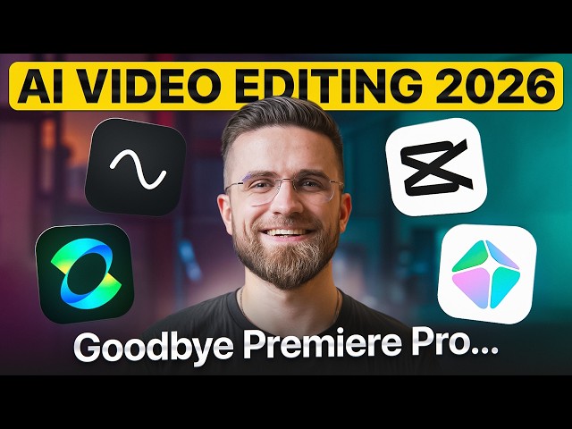 Best AI Video Editing Tools You Need in 2026 (Save Hours Every Week)