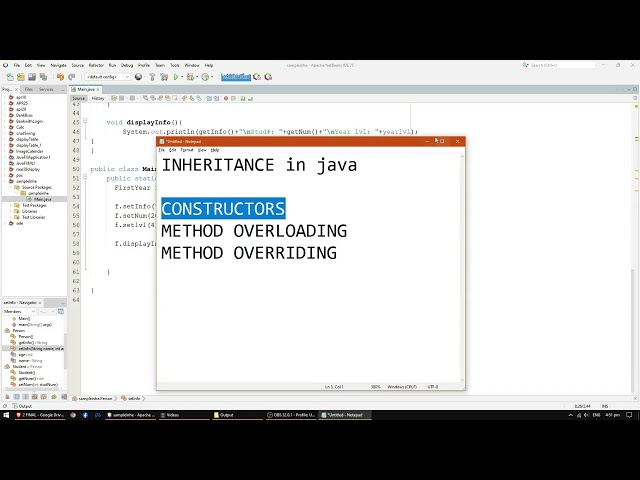 (TAGALOG) OOP - INHERITANCE IN JAVA - DEFINING CONSTRUCTORS