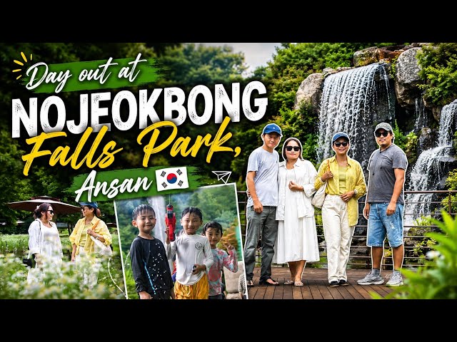 Parque de las cascadas Nojeokbong | Ansan 🇰🇷