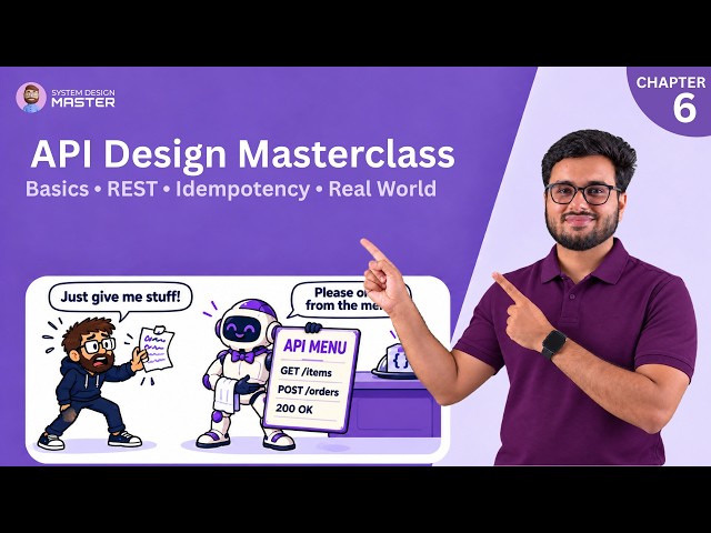 API Design Masterclass | Basics to Advanced in 1 Hour with Prateek Narang, Google