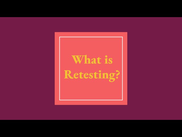 What is Retesting? Example of Retesting?