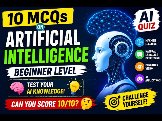 #25 📊 The Gradient Grind Artificial Intelligence Learning Series | Episode 2: 10 MCQs🔥