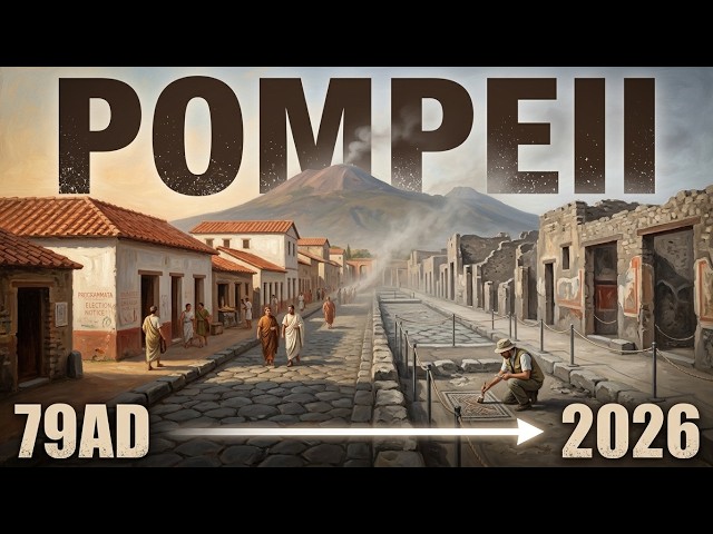 The Entire History of Pompeii — The City That Died in One Day and Told Us Everything