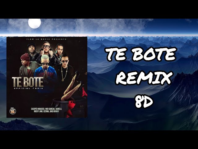 (Audio 8D) 🎧 Te Bote Remix - Casper, Nio García, Darell, Nicky Jam, Bad Bunny, Ozuna (Audio Club)
