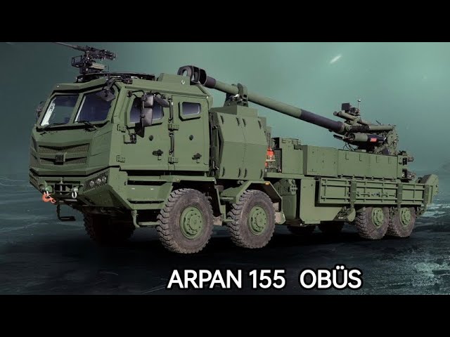TÜRK MALI 8×8 OBÜS ~ARPAN 155~ Atıs rekoru kırdı