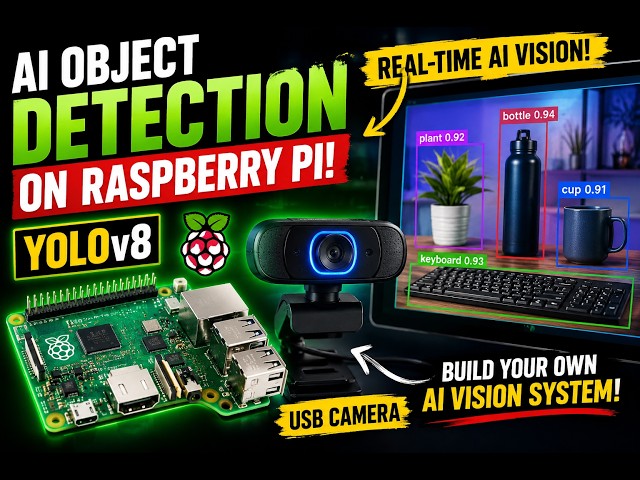 YOLO Object Detection on Raspberry Pi Beginner Friendly USB Camera Tutorial
