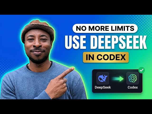 How to use DeepSeek in ChatGPT Codex Desktop App