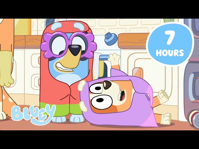 🔴LIVE: Bluey Granathon! 👵 💙 | Best Bluey Grannies Moments MARATHON | Bluey