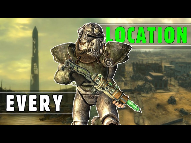 I Explored EVERY Location In Fallout 3!