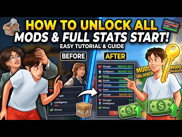 How to Install and Use Mods in Summertime Saga – Complete Mod Tutorial for Android & PC