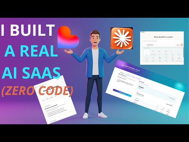 How I Built a Real Working AI SaaS App Using Only Prompts (As a Beginner)