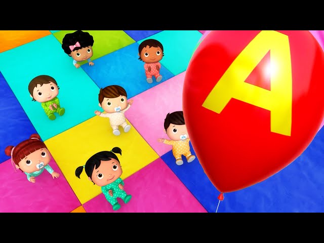 ABC Balloon Fun 🎈✨ Learn Letters with Babies & Parents! + More Nursery Rhymes & Kids Songs