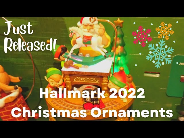 Hallmark 2022 Christmas Holiday Keepsake Ornaments Just Released - Shop with Me #hallmark