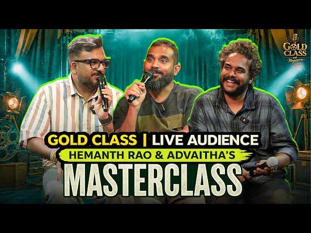 Hemanth M Rao & Advaitha's Masterclass | Gold Class Live Audience | RJ Mayuurra Raghavendraa
