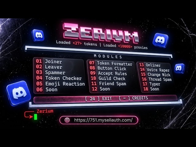 ZERIUM RAIDER | BEST & CHEAP | DISCORD RAIDER 2026