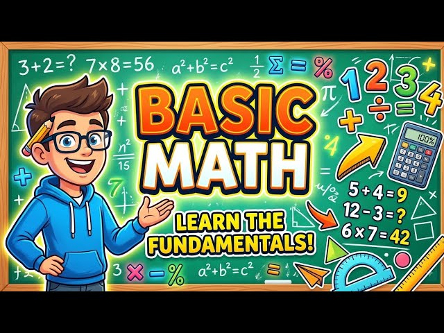 PART 1 basic math/zero level math/maths for beginners 