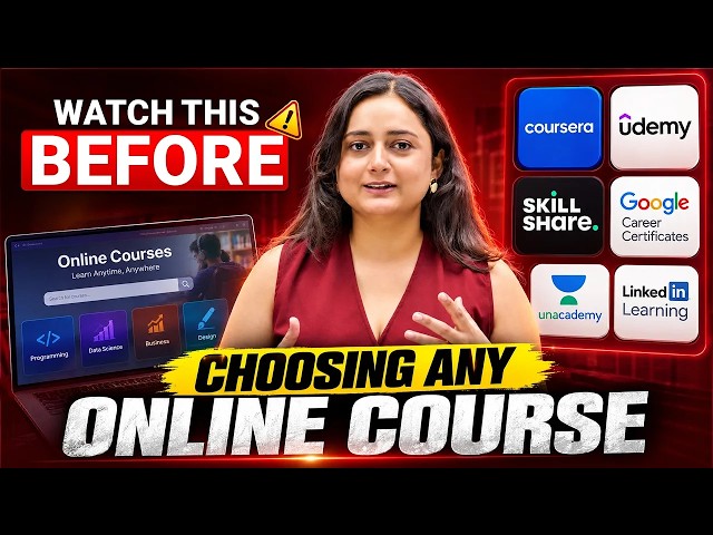 STOP Buying Online Courses 🚨 | Watch This Before Spending Money on Coursera, Udemy & More!