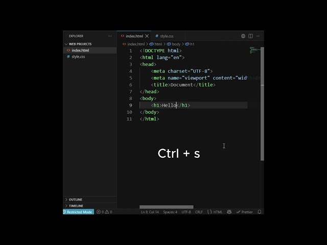 How to Link CSS to HTML | HTML & CSS Tutorial ⭐