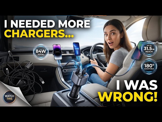I Thought This Was Just Another Car Charger… Then I Saw What It Does | LISEN 4-in-1 Review
